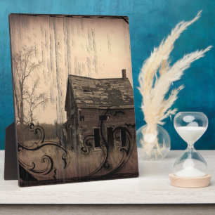 Plaque Photo ferme rustique de l'ouest mariage