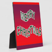 Plaque Photo Festive Joyeux Noël (Côté)