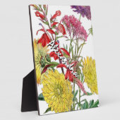 Plaque Photo Festive Sring Floral Cadfts (Côté)