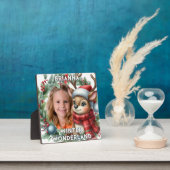 Plaque Photo Festive "Winter Wonderland" Photo Reindeer (Insitu)