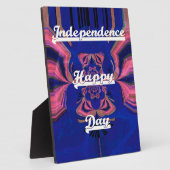 Plaque Photo Fête de l'Indépendance (Côté)