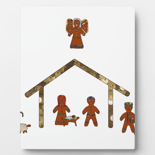 Plaque Photo fête de Noël (Devant)