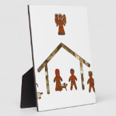 Plaque Photo fête de Noël (Côté)