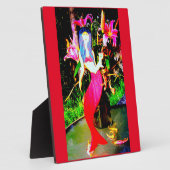 Plaque Photo fête de sirène (Côté)