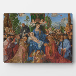 Plaque Photo Fête des Garlands Roses, 1506 (huile sur bois)