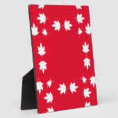 Plaque Photo fête du canada (Côté)