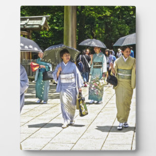 Plaque Photo Fête du sanctuaire japonais