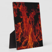 Plaque Photo Feu (Côté)