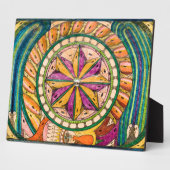 Plaque Photo Feu bengali | Adolf Wolfli | (Côté)