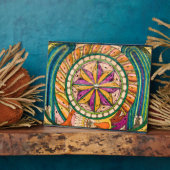 Plaque Photo Feu bengali | Adolf Wolfli | (Côté)