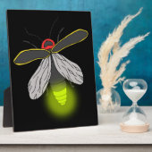 Plaque Photo feu de vol de bogue (Côté)