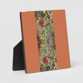 Plaque Photo Feuille photo automne (Recto)