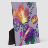 Plaque Photo Feuilles d'automne à Lilac (Côté)