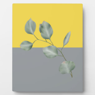 Plaque Photo Feuilles d'eucalyptus d'art moderne