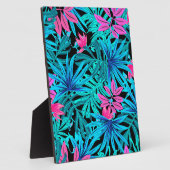 Plaque Photo Feuilles tropicaux (Côté)