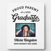 Plaque Photo Fier parent d'une photo blanche de 2025 (Devant)