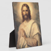 Plaque Photo Figure De Jésus-Christ Par Heinrich Hofmann (Côté)