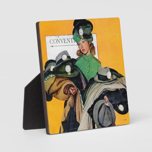 Plaque Photo Fille Hatcheck (Recto)