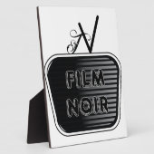 Plaque Photo Film Noir (Côté)