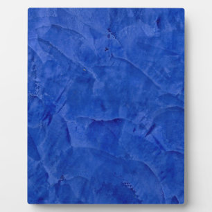 Plaque Photo Finition fausse Toscane bleue