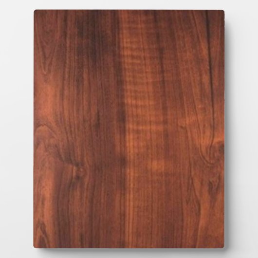 Plaque Photo Finition WALNUT bois ACHETER BLANK Blanc Blanche + (Devant)