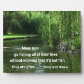 Plaque Photo Fishing quota by H.D. Thoreau (Devant)