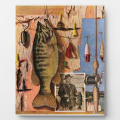 Plaque Photo Fishing Still Life by John Atherton (Devant)