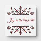 Plaque Photo Flake de Plaid (Devant)