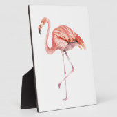 Plaque Photo Flamant rose rose (Côté)