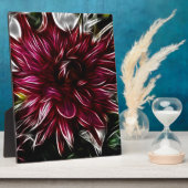 Plaque Photo Fleur Crimson (Côté)