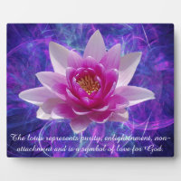 Fleur de lotus rose et signification