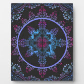 Plaque Photo Fleur de nuit Mandala (Devant)