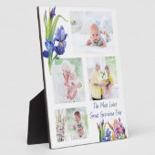 Plaque Photo Fleur de printemps photo de la grande grand-mère 4 (Côté)