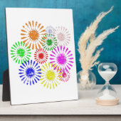 Plaque Photo Fleur en panne (Côté)