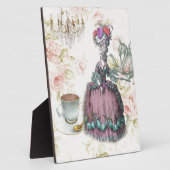 Plaque Photo Fleur française Paris Tea Party Marie Antoinette (Côté)