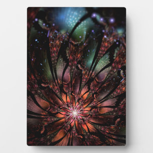 Plaque Photo Fleur imaginaire fractale douce et tendresse