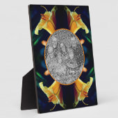 Plaque Photo Fleur Lily Jaune Créez votre propre photo (Côté)