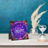 Plaque Photo Fleur pourpre pourpre Jolie Fleurs Inspiribilité E (Insitu)