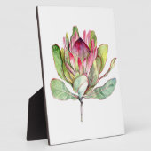 Plaque Photo Fleur Protea (Côté)