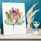 Plaque Photo Fleur Protea (Côté)