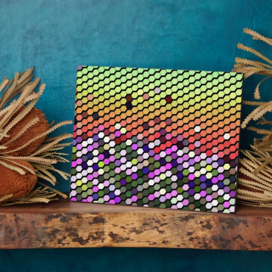 PLAQUE PHOTO FLEUR SAUVAGE (Côté)