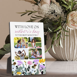 Plaque Photo Fleur sauvage 4 Photo Fête des mères