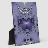 Plaque Photo Fleur violette (Côté)