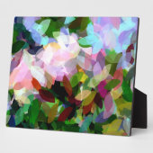 PLAQUE PHOTO FLEURS (Côté)