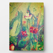 Plaque Photo Fleurs (Devant)