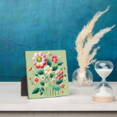 Plaque Photo Fleurs 3d colorées (Insitu)