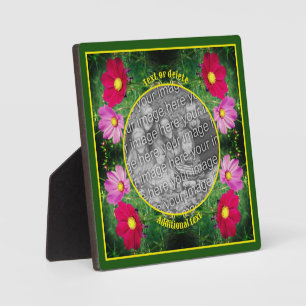 Plaque Photo Fleurs Cosmos Créez Votre Propre Photo