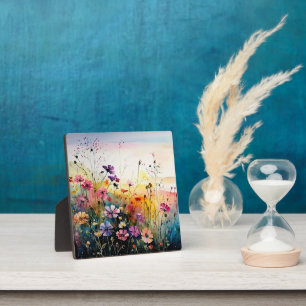 Plaque Photo Fleurs Cosmos proches