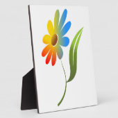 PLAQUE PHOTO FLEURS DE PLANCHER (Côté)