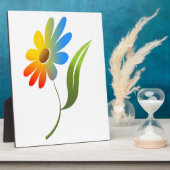 PLAQUE PHOTO FLEURS DE PLANCHER (Côté)